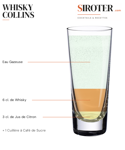 Fiche Cocktail – Whisky Collins